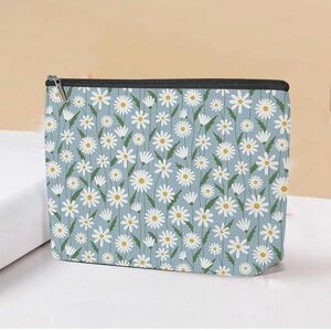 Brand New Floral Zipper Pouch or make up bag